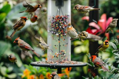 Les oiseaux à vos mangeoires : faut-il les accueillir ou les repousser pour protéger votre jardin ?